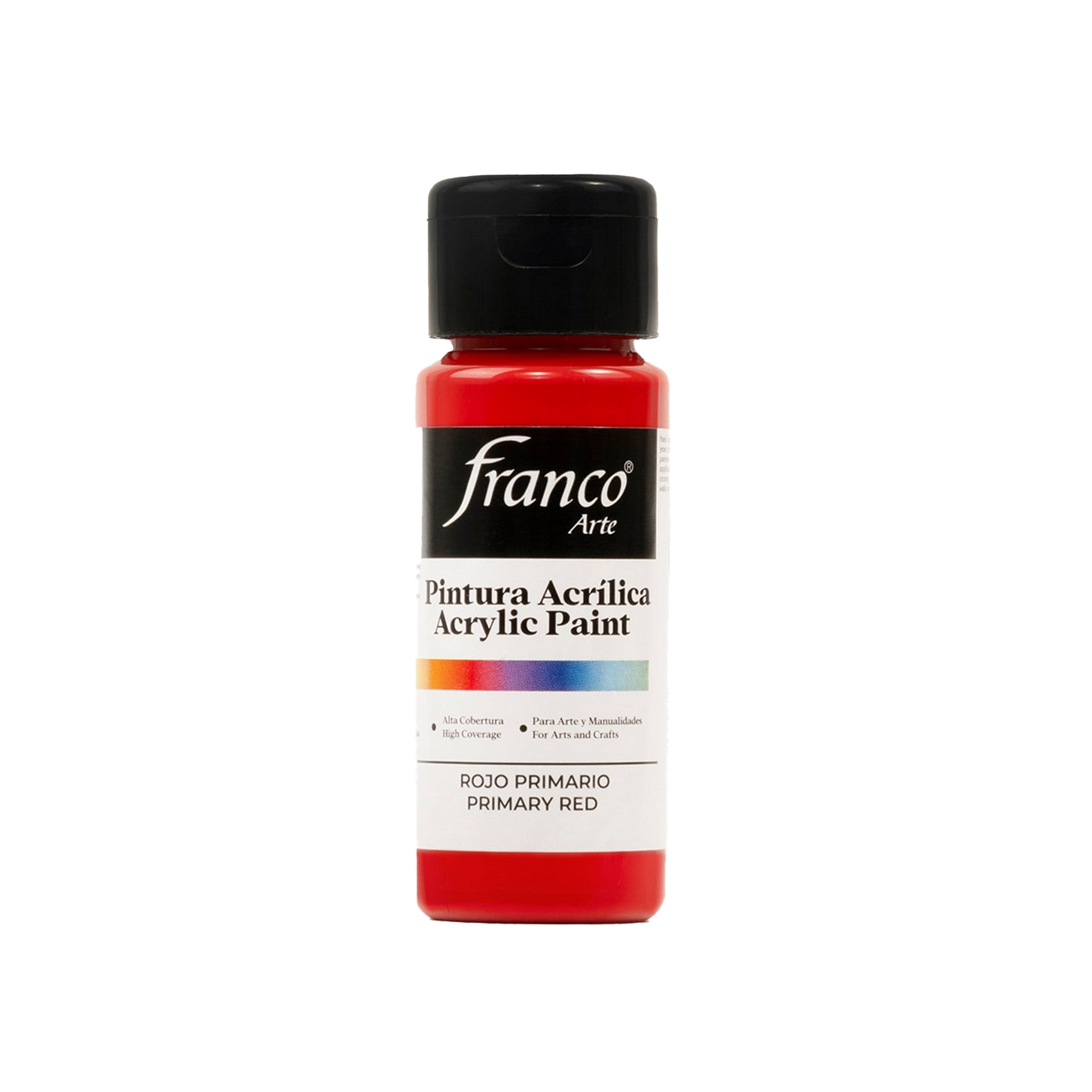Pintura Acrílica Al Frío 250 ml Rojo Primario Franco Arte