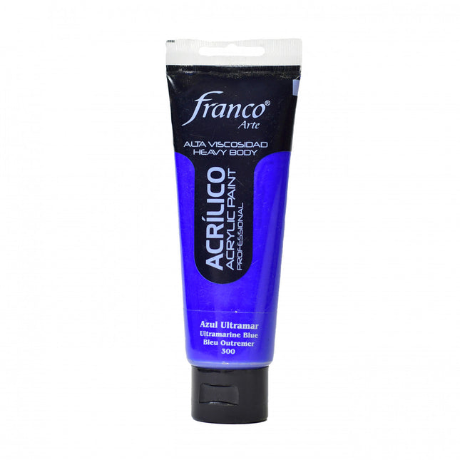 Acrílico 100 ml Azul Ultramar Franco Arte