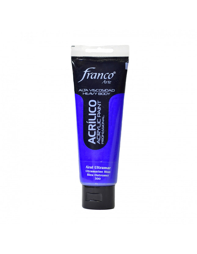 Acrílico 100 ml Azul Ultramar Franco Arte