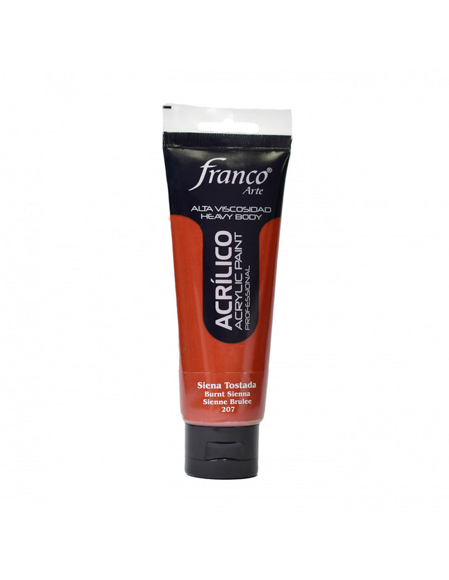 Acrílico 100 ml Siena Tostada Franco Arte