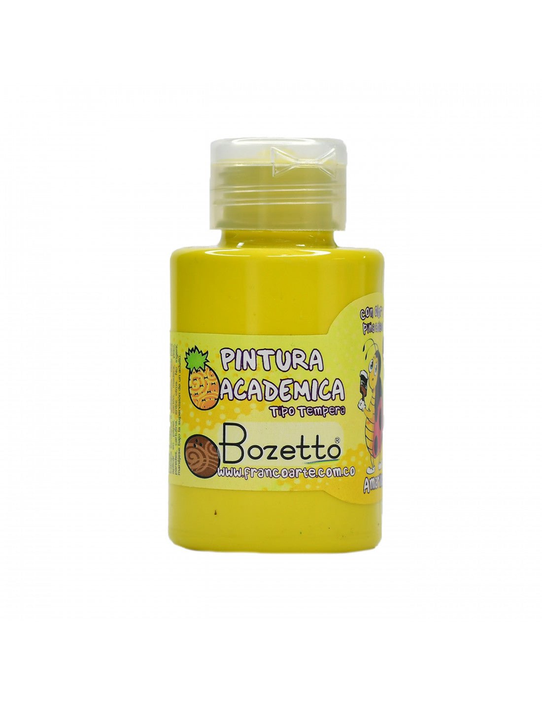 Pintura Académica Con Olor 120 ml Amarillo Bozetto