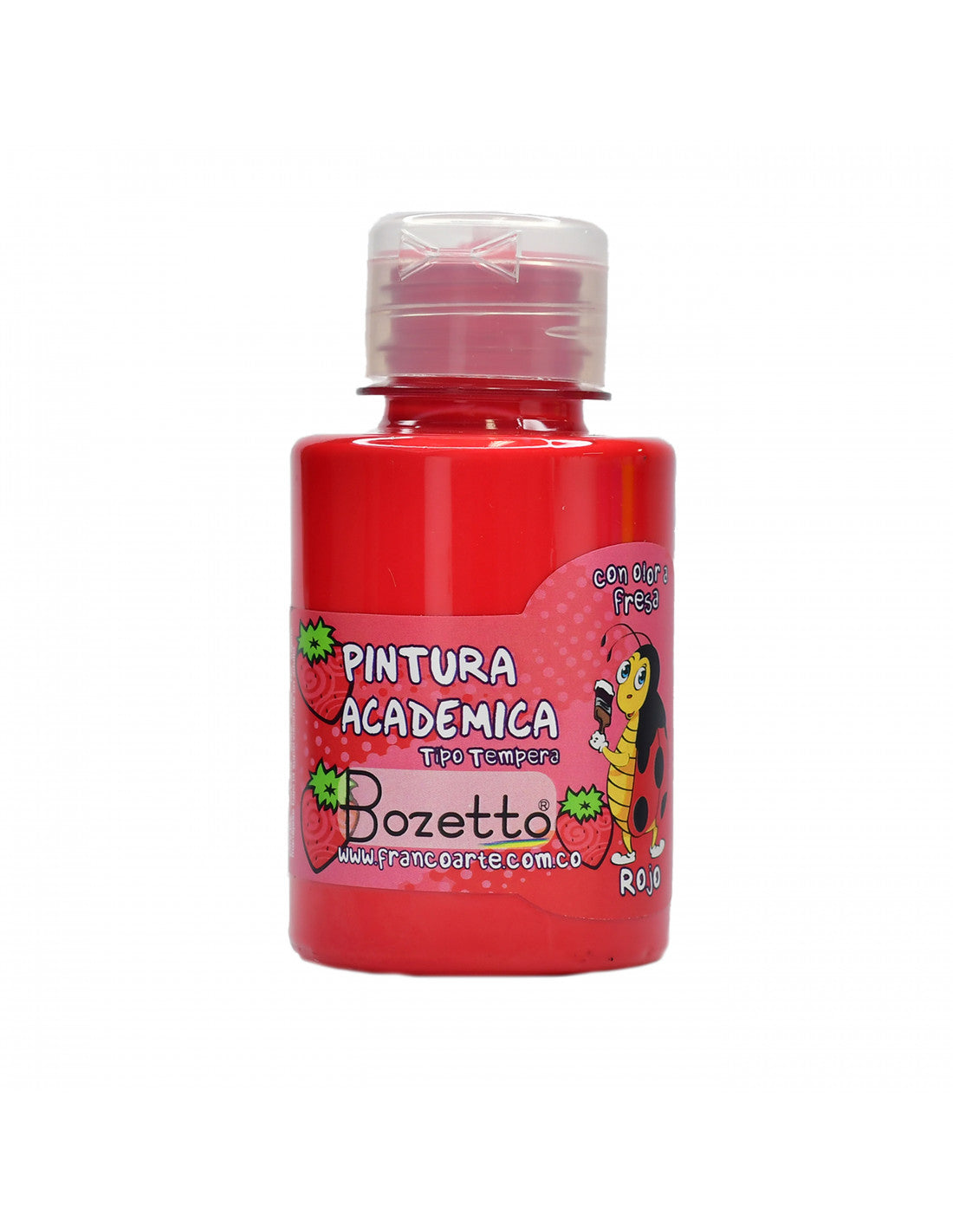 Pintura Académica Con Olor 120 ml Rojo Bozetto