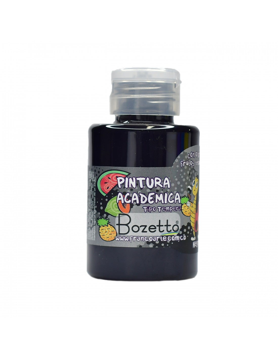 Pintura Académica Con Olor 120 ml Negro Bozetto