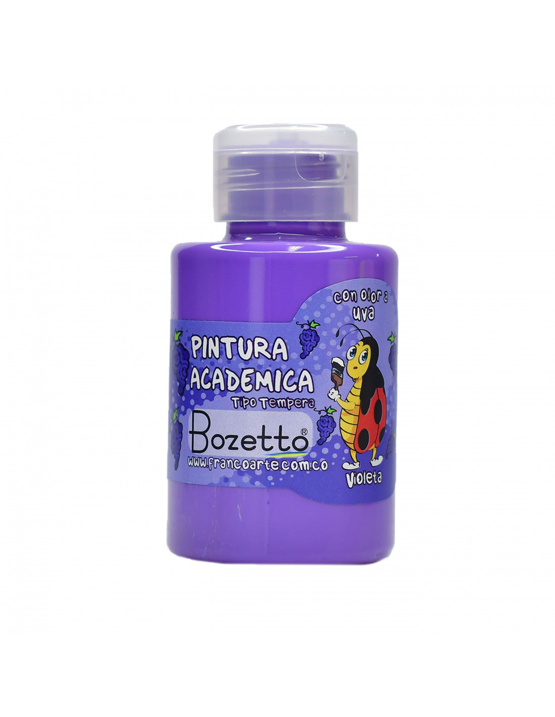 Pintura Académica Con Olor 120 ml Violeta Bozetto