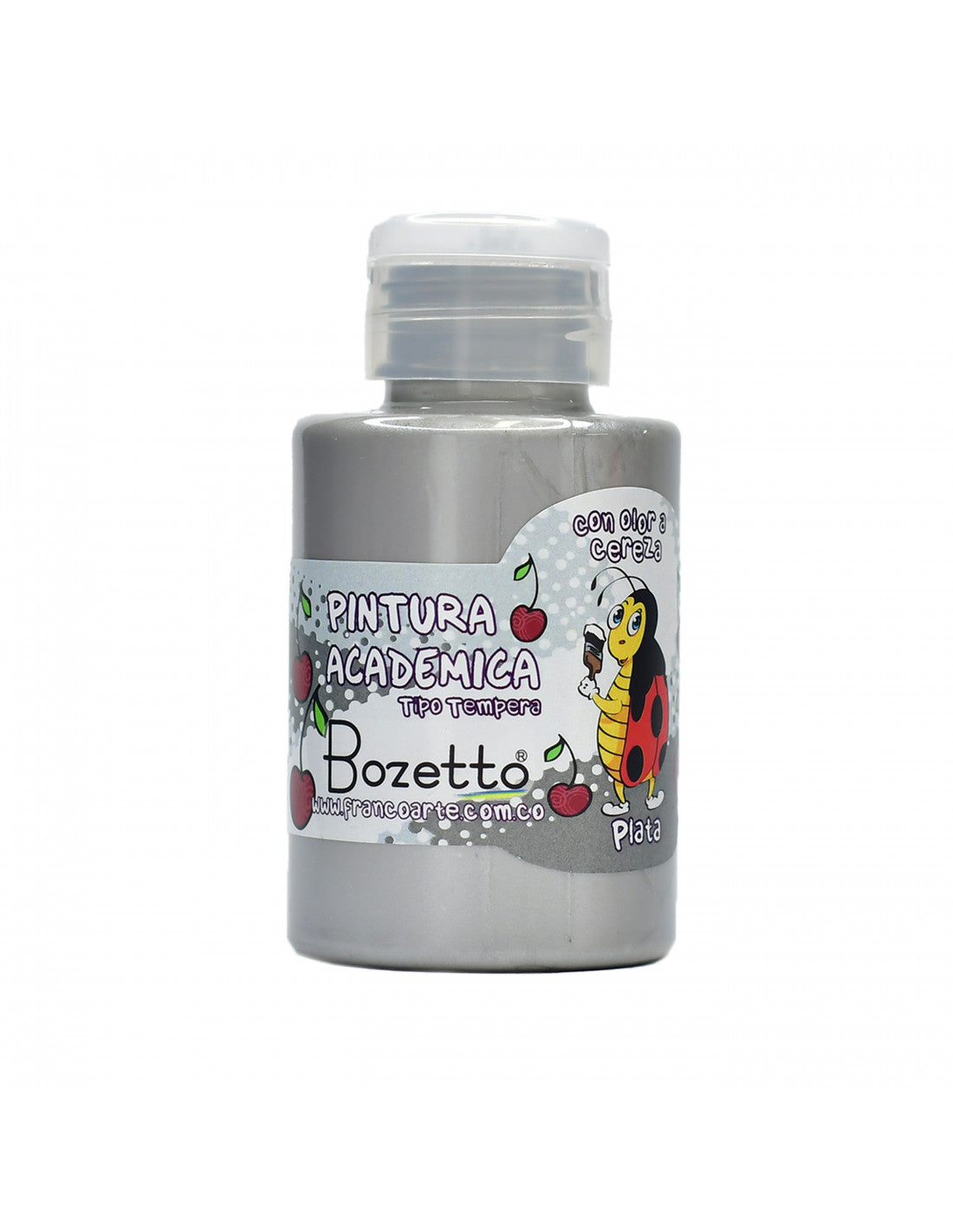 Pintura Académica Con Olor 120 ml Plata Bozetto