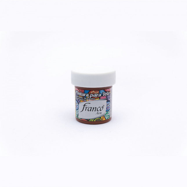 Pintura Para Tela 30 ml Marrón Peluche Franco Arte