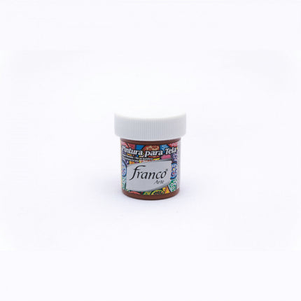 Pintura Para Tela 30 ml Marrón Peluche Franco Arte