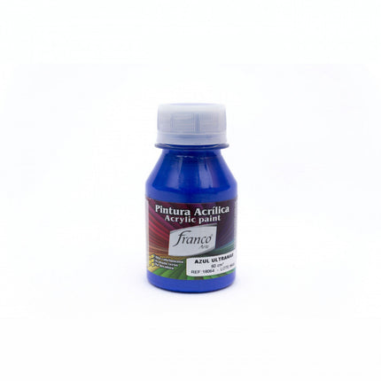 Pintura Acrílica Al Frío Azul Ultramar 60 ml Franco Arte