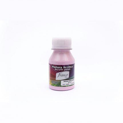 Pintura Acrílica Al Frío Rosa Avellana 60 ml Franco Arte