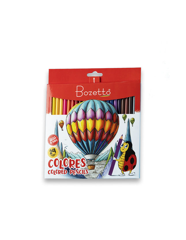 Colores Pencils x24 Bozetto
