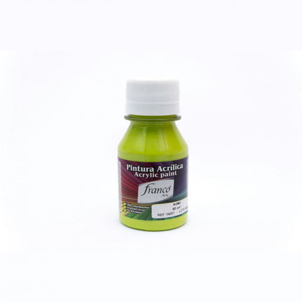 Pintura Acrílica Al Frío Kiwi 60 ml Franco Arte