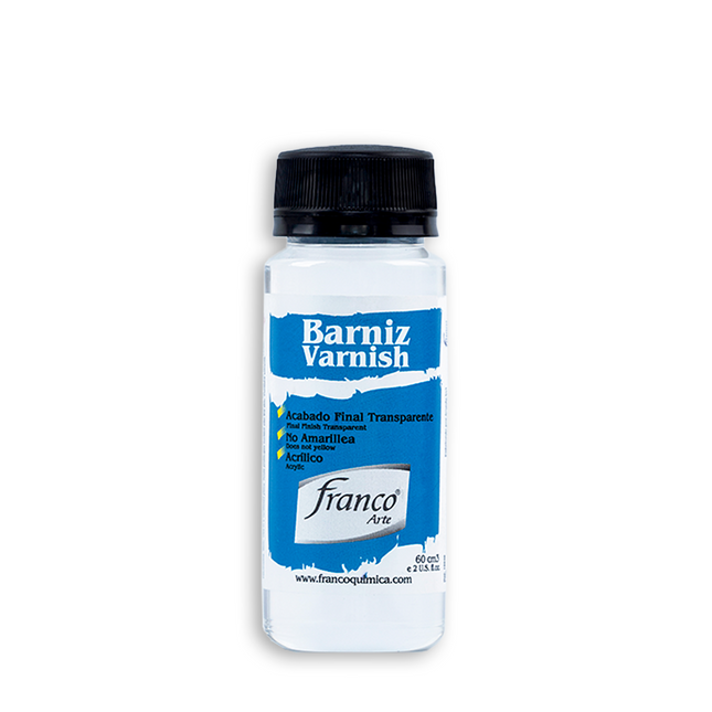 Barniz 60 ml Franco Arte