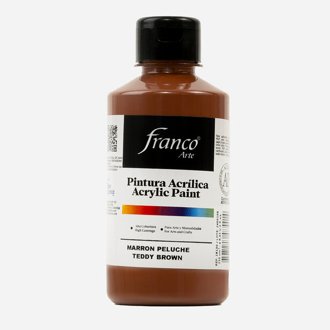 Pintura Acrílica Al Frío 250 ml Níspero Franco Arte