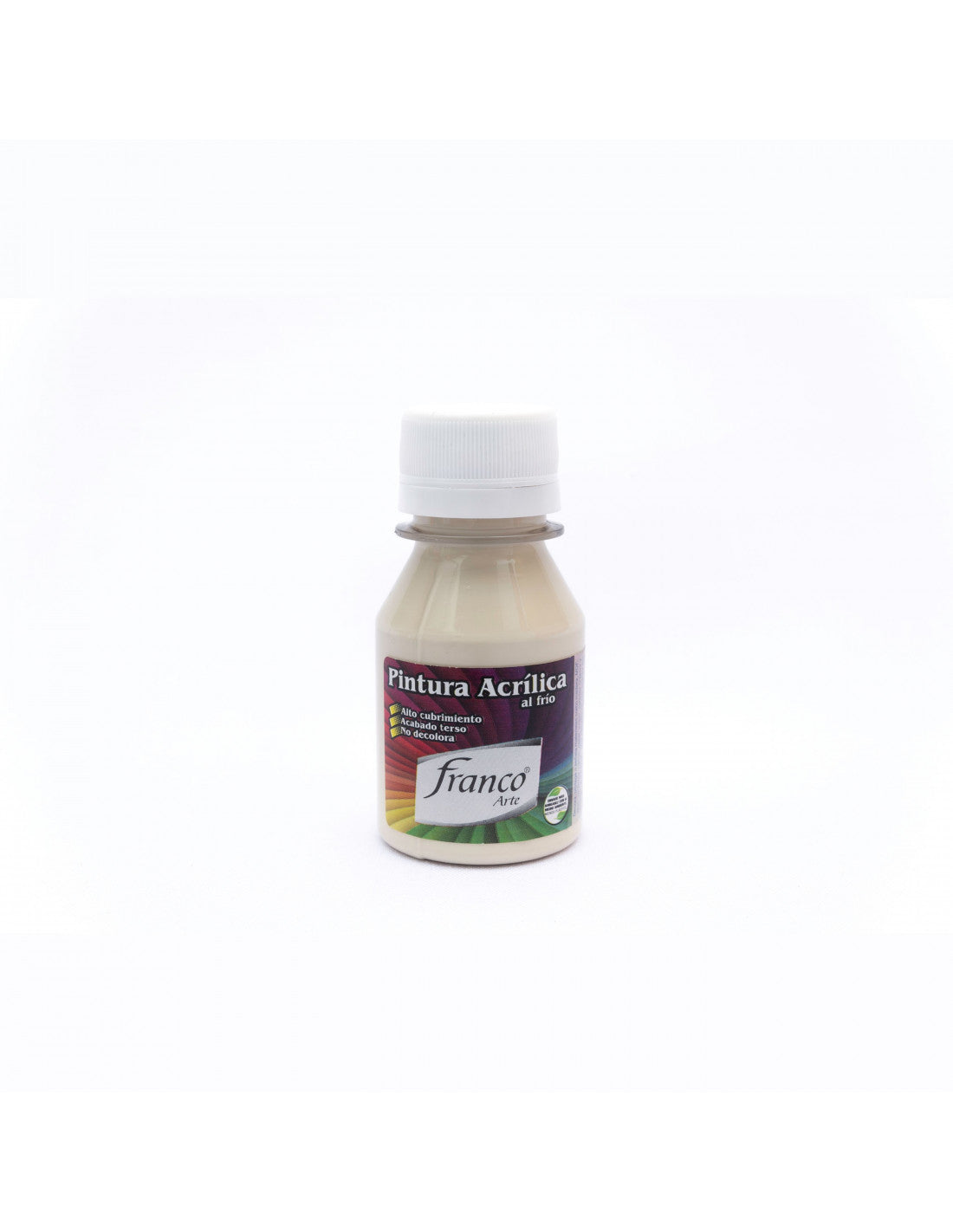 Pintura Acrílica Al Frío 60 ml Hueso Franco Arte