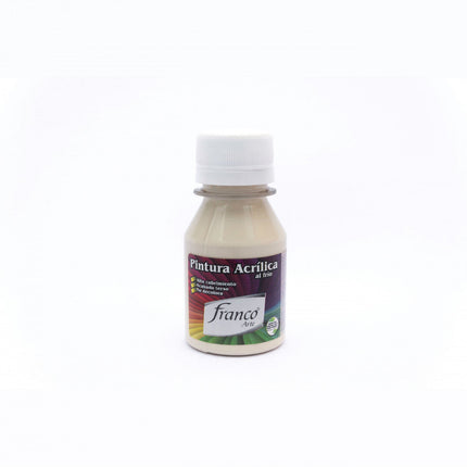 Pintura Acrílica Al Frío Hueso 60 ml Franco Arte