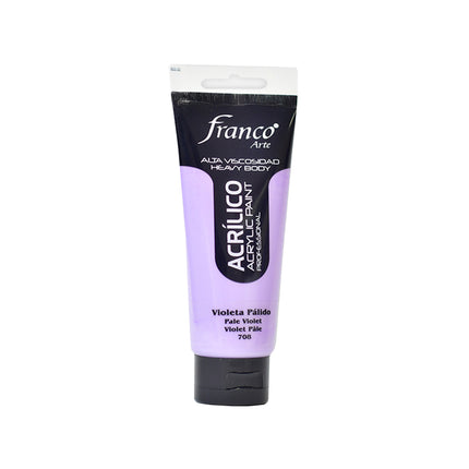 Acrílico 100 ml Violeta Pálido Franco Arte