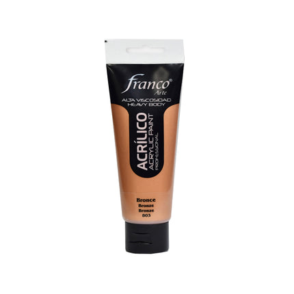 Acrílico 100 ml Bronce Franco Arte