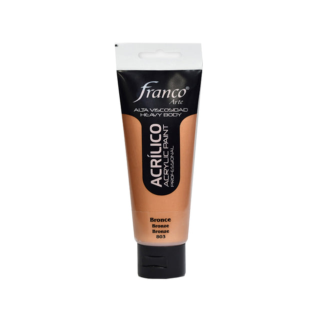Acrílico 100 ml Bronce Franco Arte