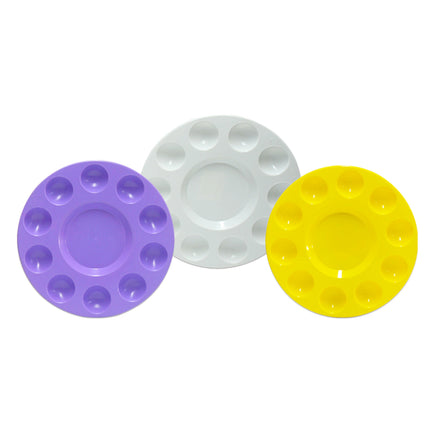 Paleta Plástica 10 Cavidades Reciclado Colores Franco Arte