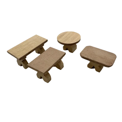 Mesas Miniatura Para Maquetas | El Trebol