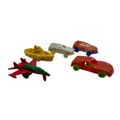 Medios De Transporte Miniatura x5 Para Maquetas | El Trebol