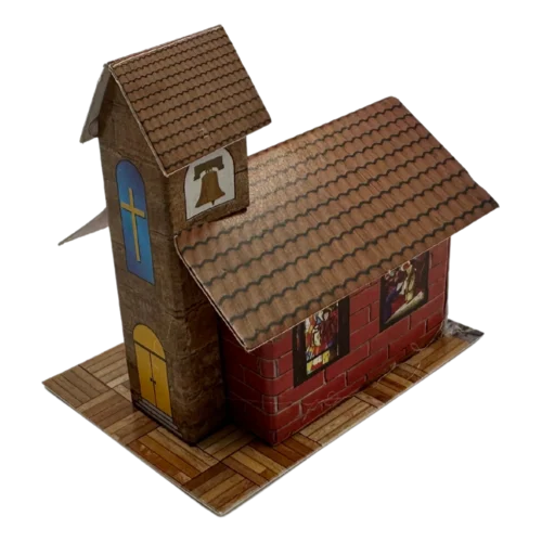 Iglesia Miniatura Para Maquetas | El Trebol