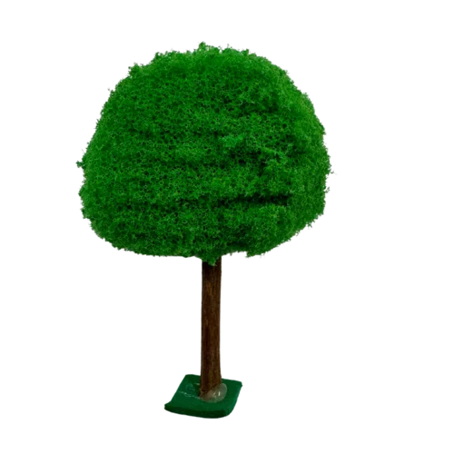 Árbol Miniatura De Espuma Para Maquetas | El Trebol