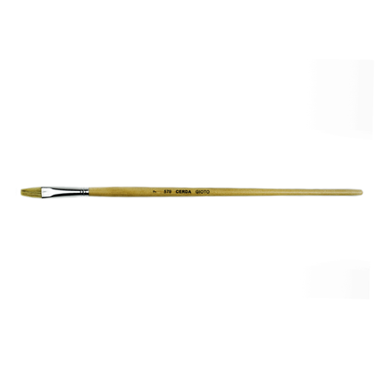 Pincel Plano De Cerda | Gioto