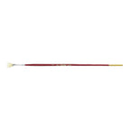 Pincel abanico de cerda natural Giotto con mango ergonómico, ideal para difuminados y efectos de textura en óleo, acrílico y témpera.