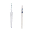 Pincel redondo recargable Giotto con depósito de agua, ideal para acuarela, mezclas y degradados en técnicas húmedas.