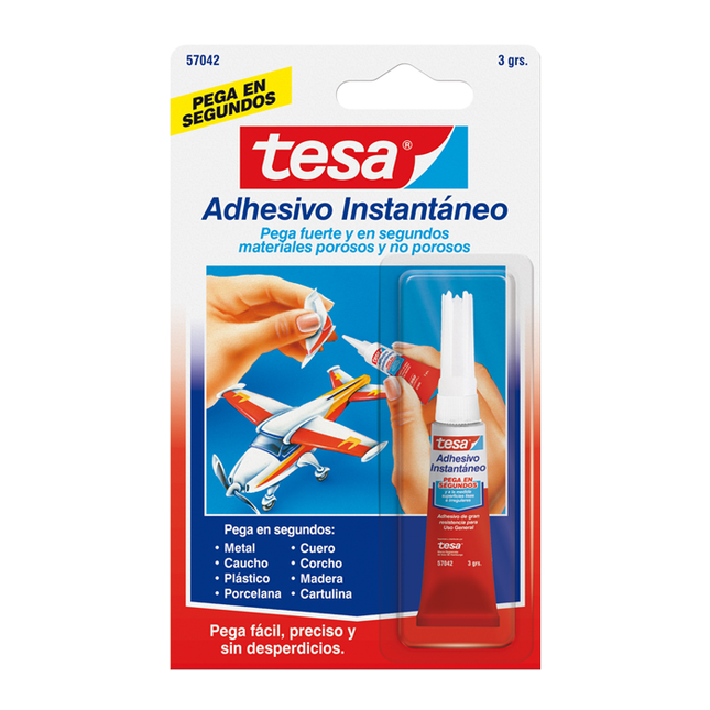 Pegamento Instantáneo 3 Gr Tesa