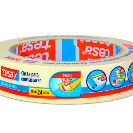 Cinta Enmascarar multipropósito 40 m x 24 mm Tesa