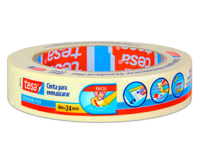Cinta Enmascarar multipropósito 40 m x 24 mm Tesa