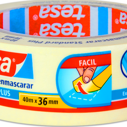 Cinta Enmascarar multipropósito 40 m x 36 mm Tesa