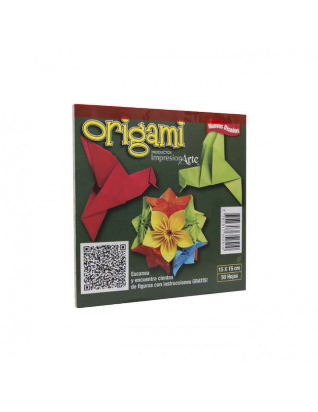 Block ImpresionArte Origami 15 x 15 cm
