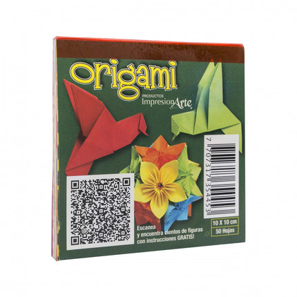 Block ImpresionArte Origami 10 x 10 cm