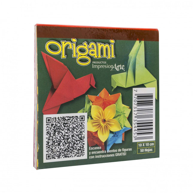 Block ImpresionArte Origami 10 x 10 cm