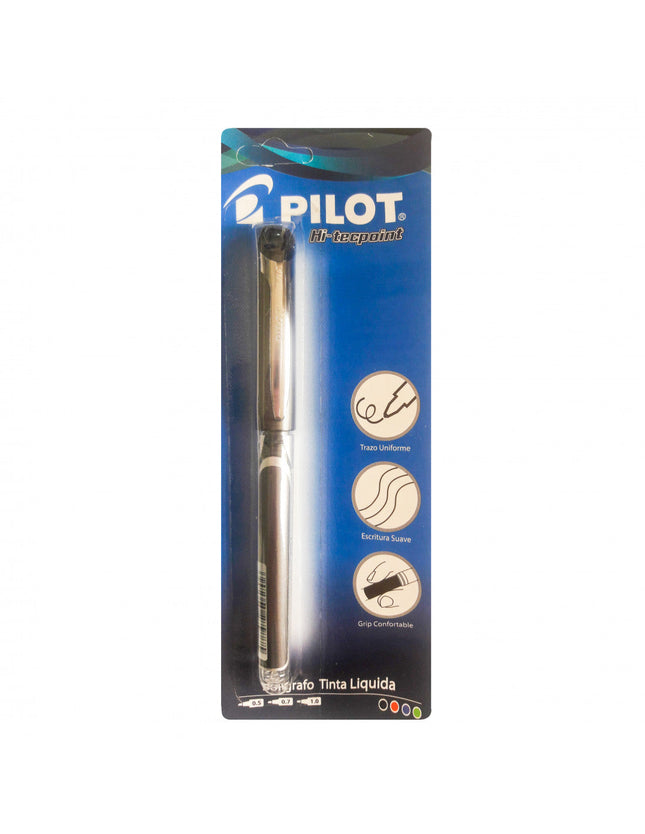 Boligrafo Hi-Tecpoint V7 Tinta Negra 0.7 Mm Pilot