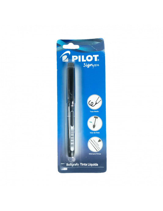 Bolígrafo Pilot Sign pen negro