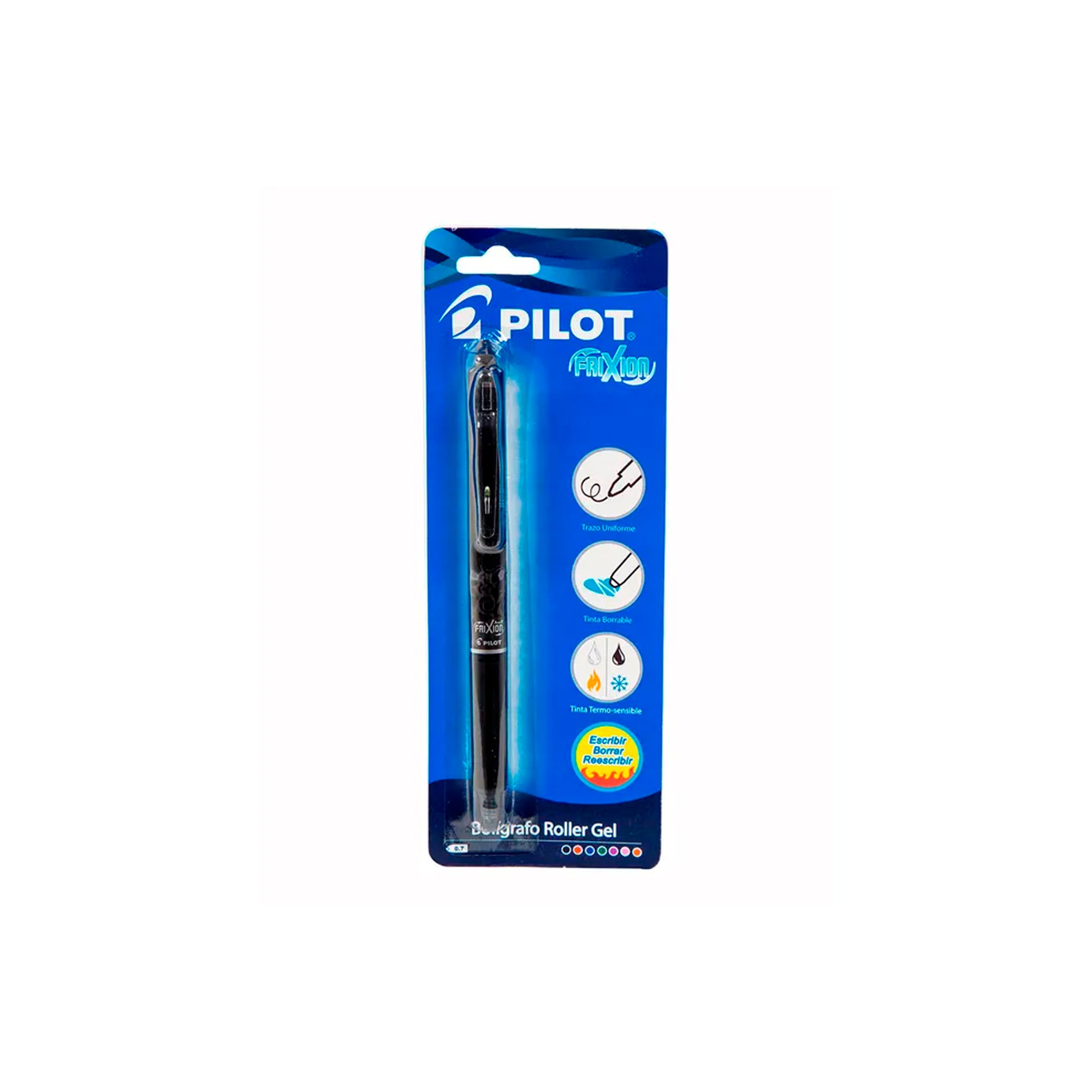 Pluma Fuente V-Pen Desechable Negro Pilot