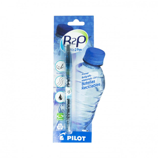 Boligrafo Retractil Gel B2P 0.7 Mm Reciclado Pilot