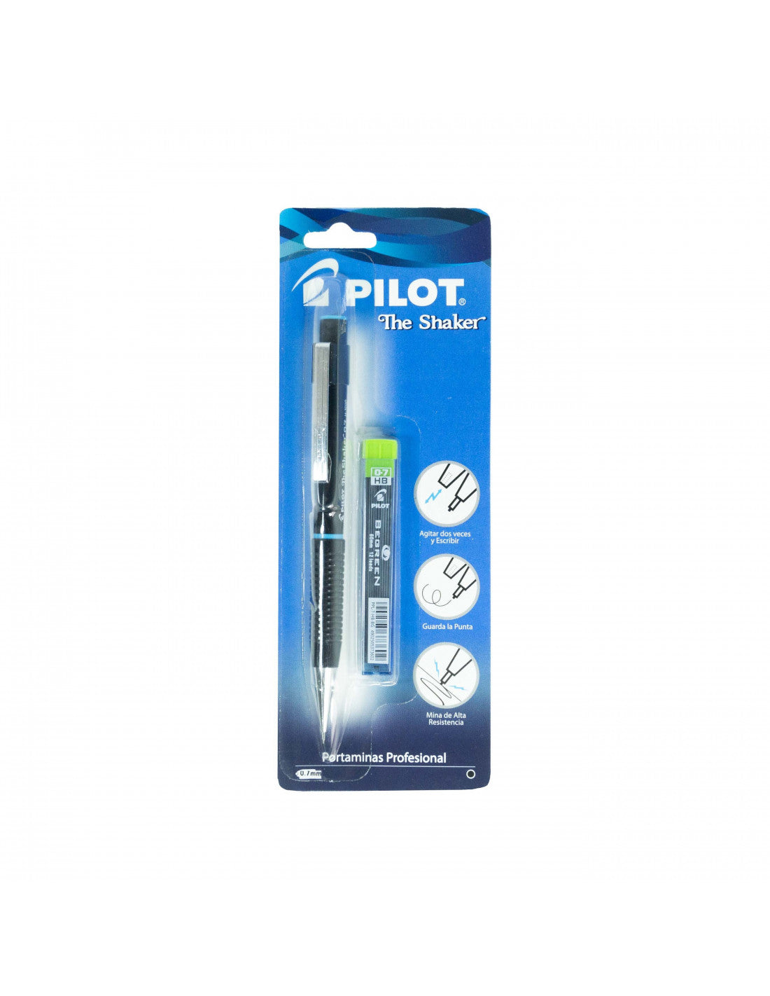 Portaminas Profesional 0.7 Mm Con Mnas 0.7 Mm Hb Pilot