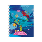 Cuaderno Argollado Grande Little Prince Tinta Negra
