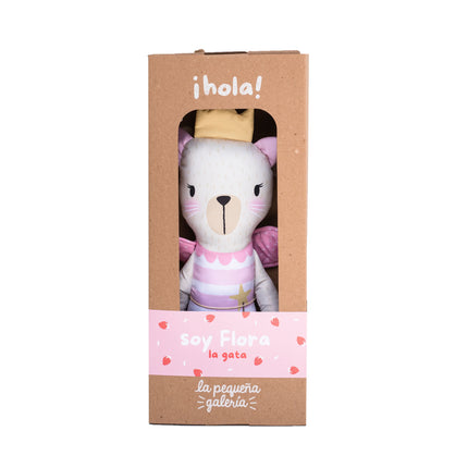 Peluche Gatica Princesa Flora | La Pequeña Galeria