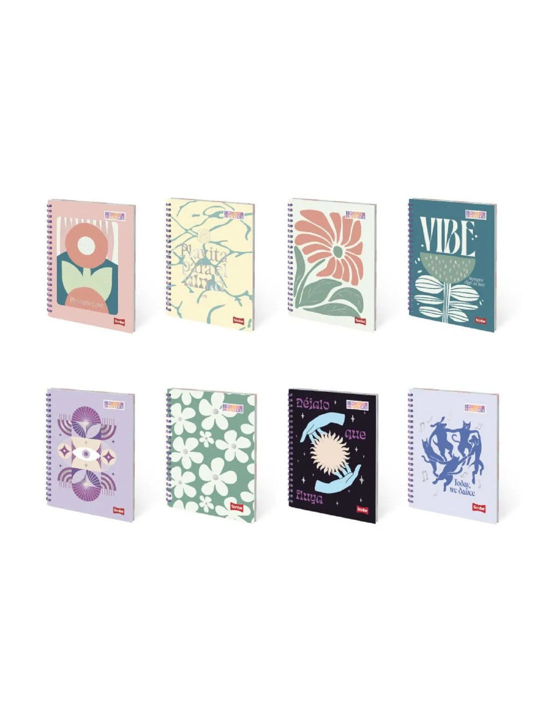 Cuaderno Tapa Dura In Colors Rayado 80 Hojas Argollado Scribe