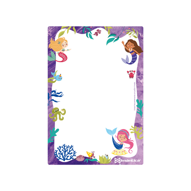 Tablero Magnético Infantil Morado | Imántica