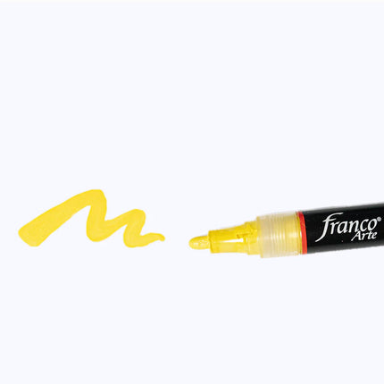 Marcador Acrílico Amarillo Franco Arte
