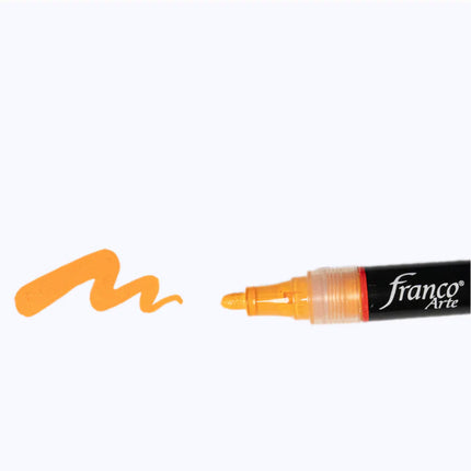 Marcador Acrílico Naranja Claro Franco Arte