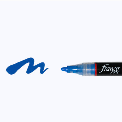 Marcador Acrílico Azul Franco Arte