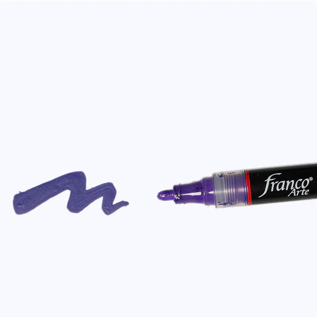 Marcador Acrílico Violeta Oscuro Franco Arte